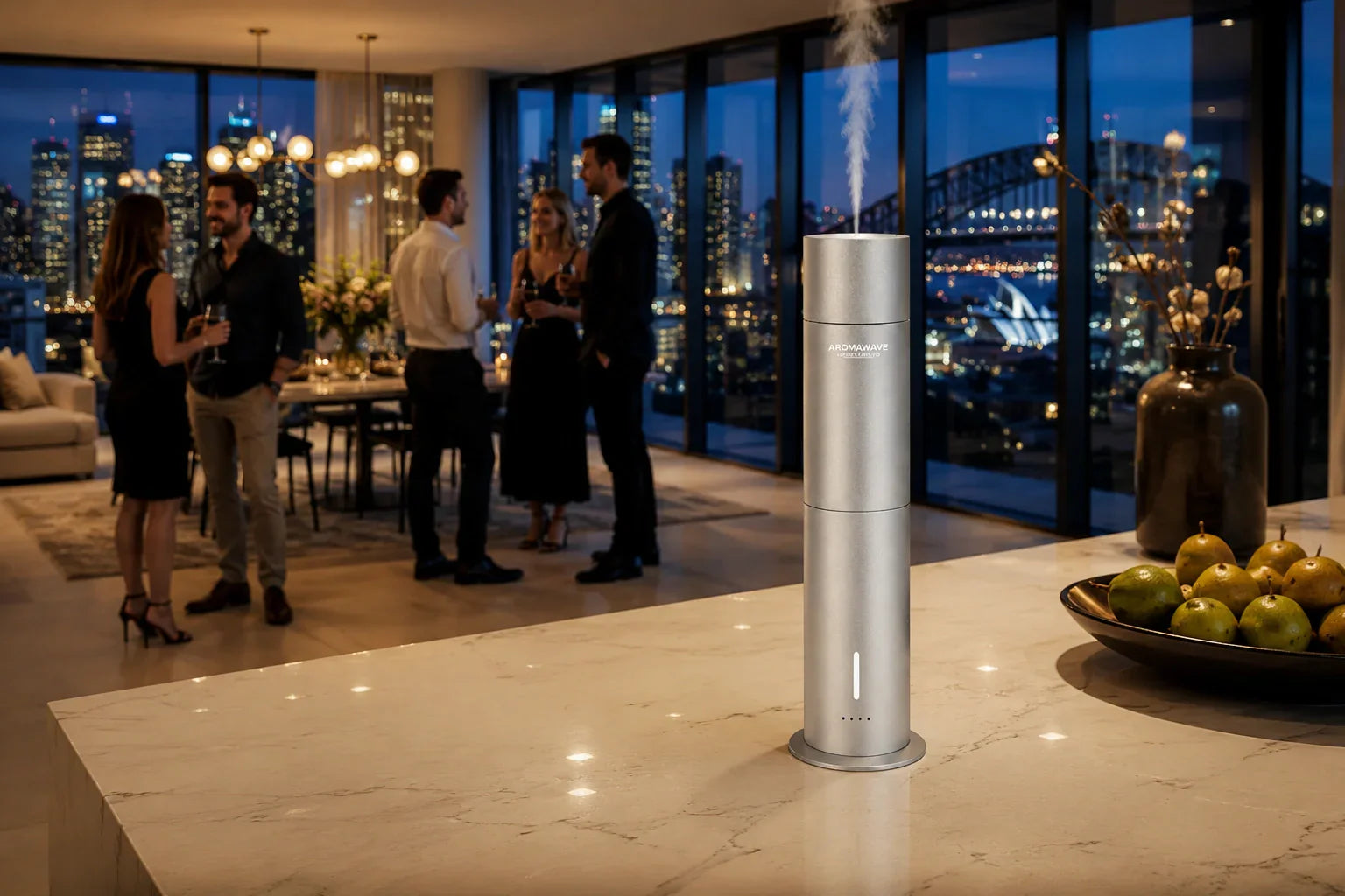Aromawave luxury home scenting Sydney Australia. Cold air diffusion fragrance oils for Sydney premium homes and apartments