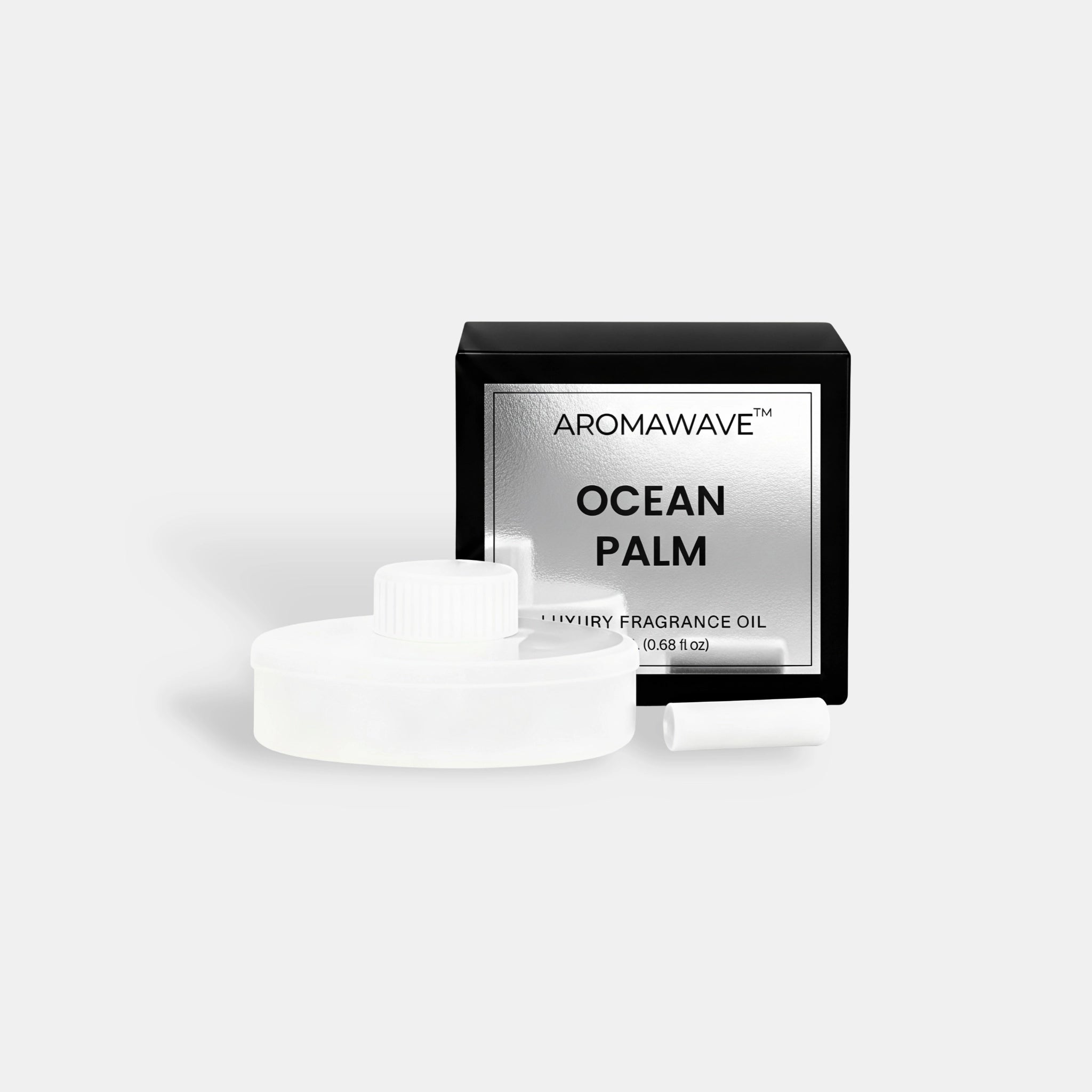 Aromawave Ocean Palm Car Fragrance Oil 20ml luxury car diffuser scent with neroli, sweet orange, melon and marine notes