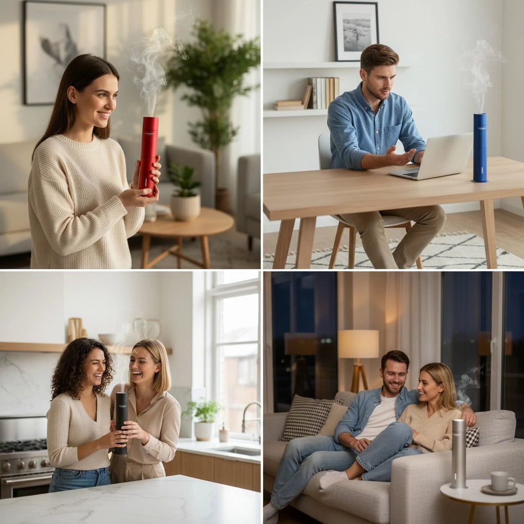 Aromawave scent diffuser for every atmosphere office, work, home