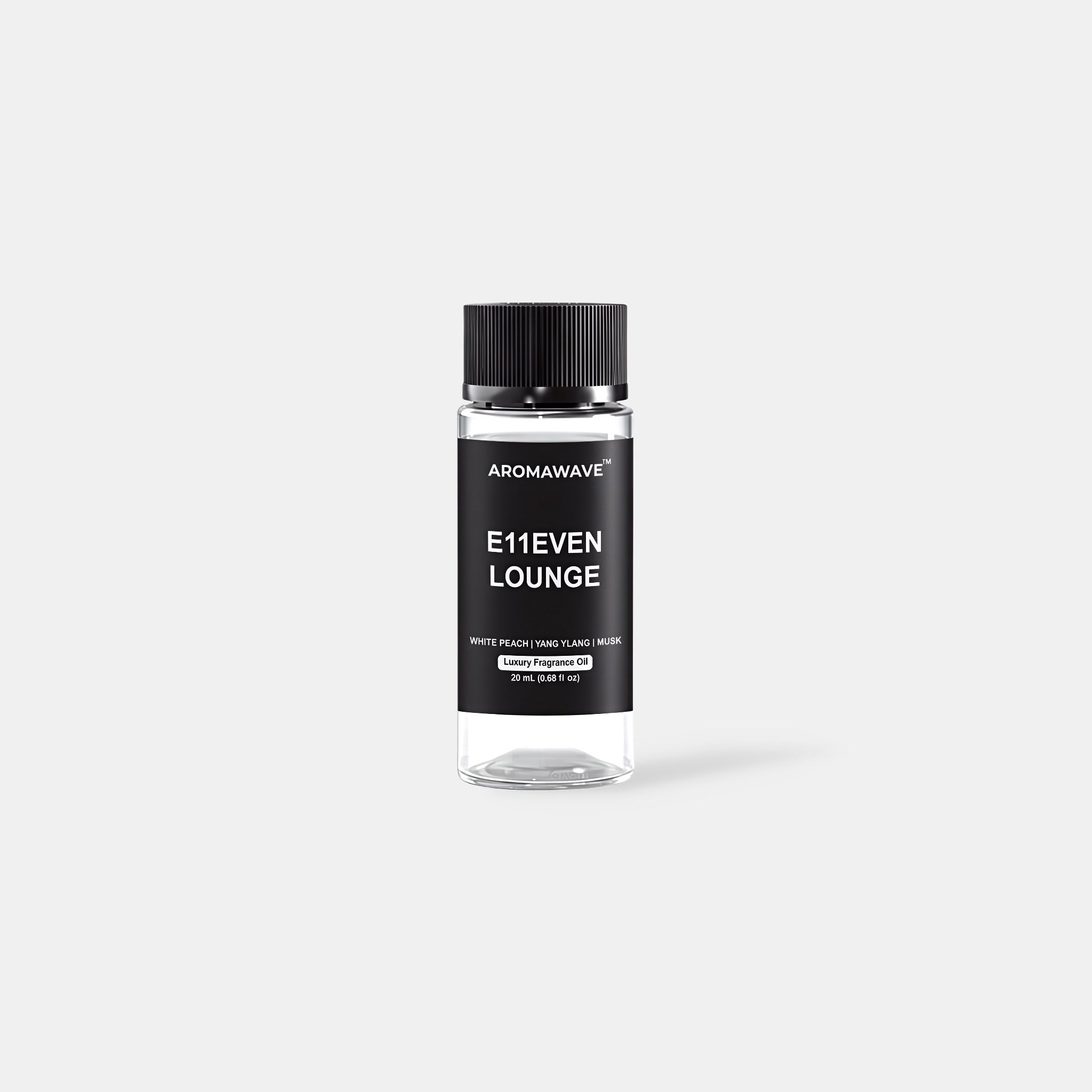 E11even Lounge 20ml luxury fragrance oil by Aromawave crafted for waterless diffusers with a smooth long-lasting scent.