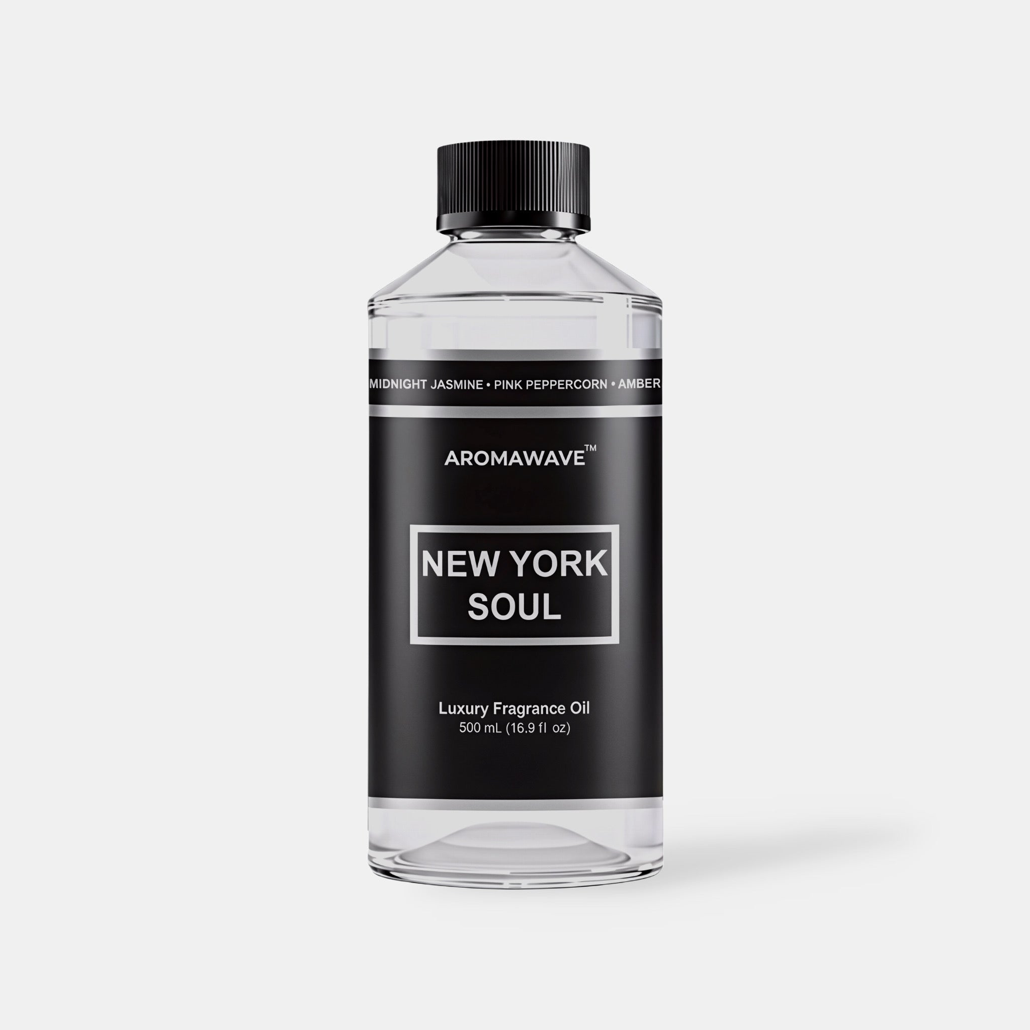New York Soul 500ml luxury fragrance oil by Aromawave ideal for large spaces and professional diffuser systems