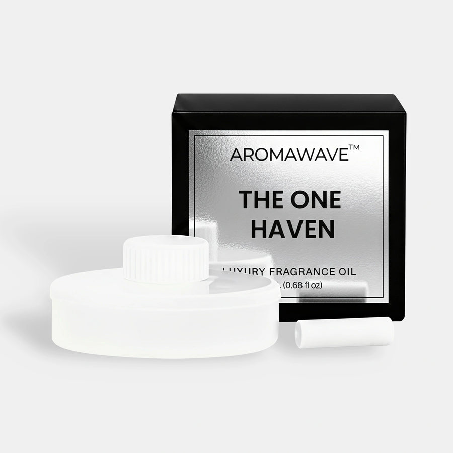 Aromawave The One Haven car diffuser fragrance oil with a warm and grounded scent