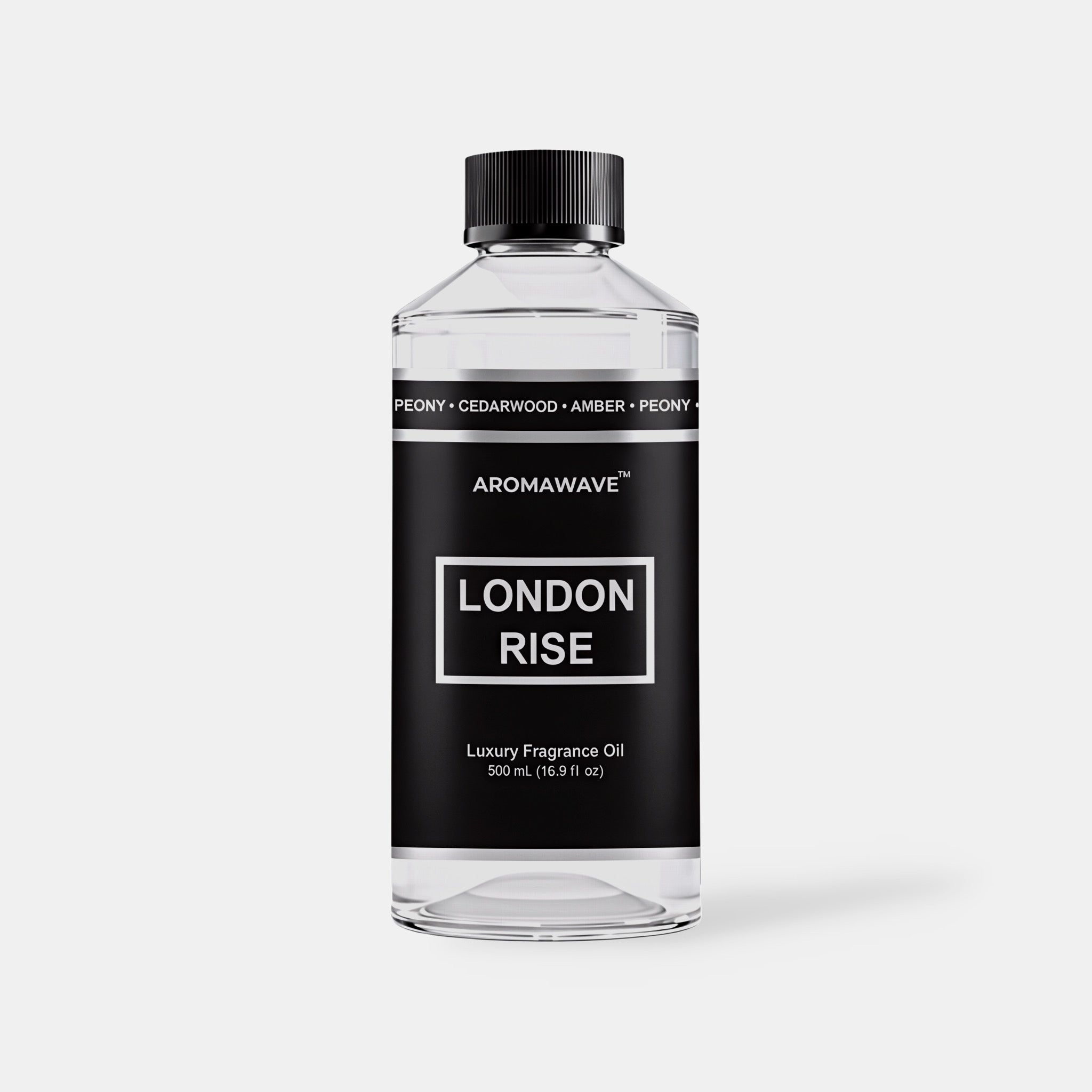 London Rise 500ml luxury fragrance oil by Aromawave ideal for large spaces and professional diffuser systems
