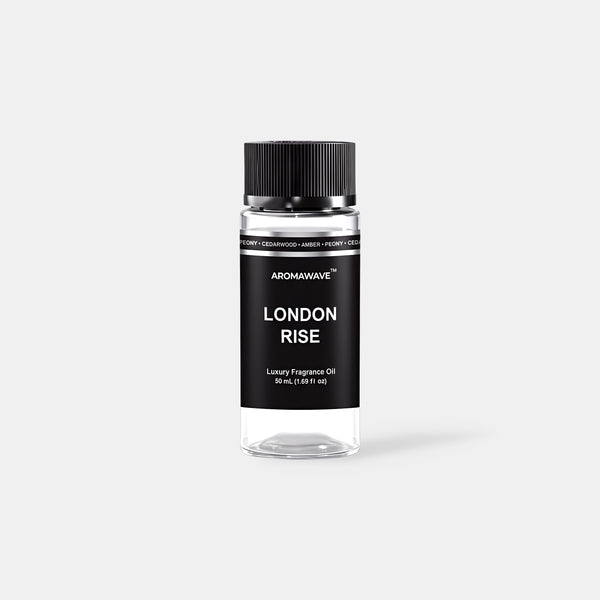 London Rise 50ml fragrance oil Aromawave Australia Peony Cedarwood Amber Ferrari inspired