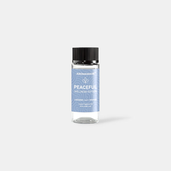 Peaceful 20ml wellness fragrance oil by Aromawave Australia
