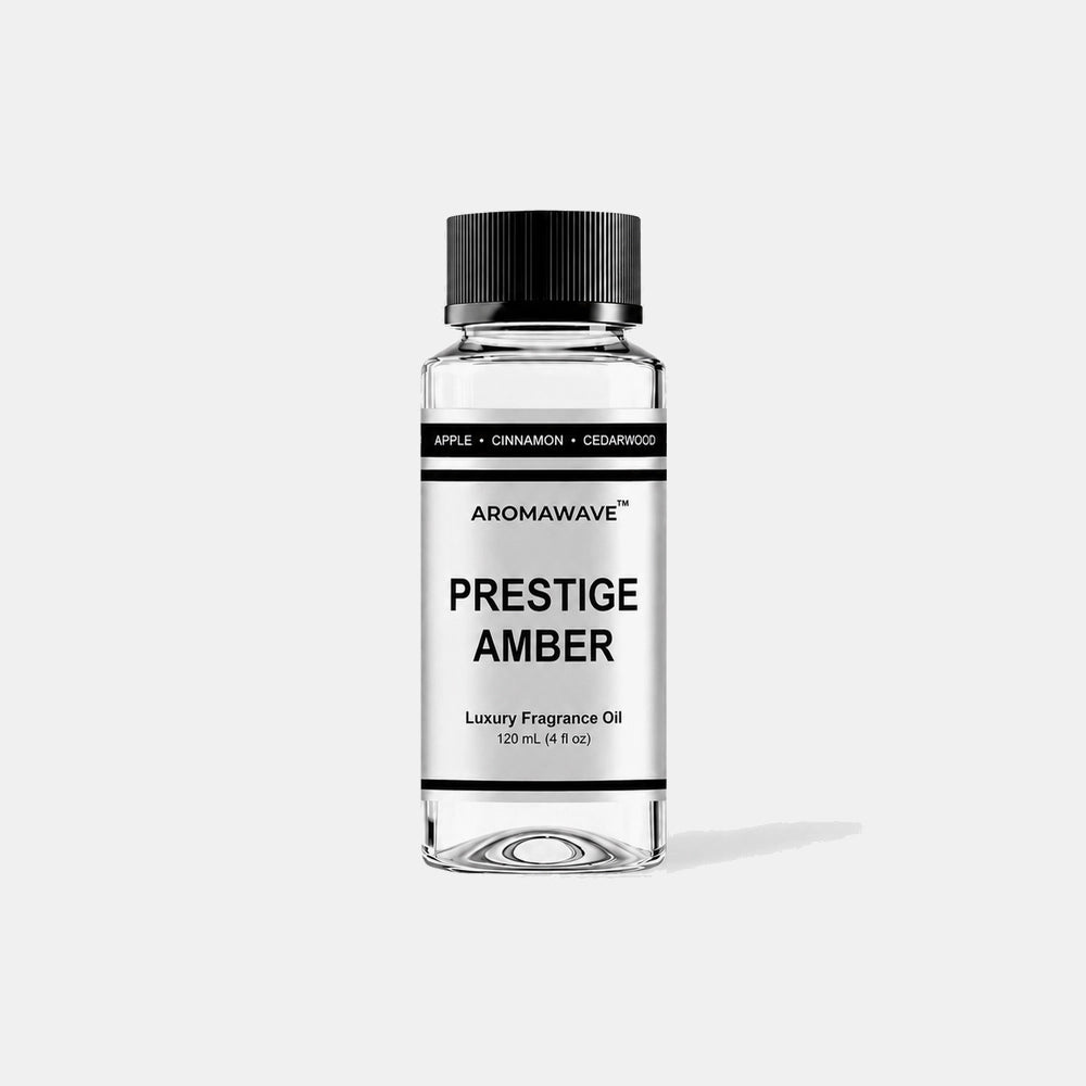 Aromawave Prestige Amber 120 mL fragrance oil, waterless diffuser oil
